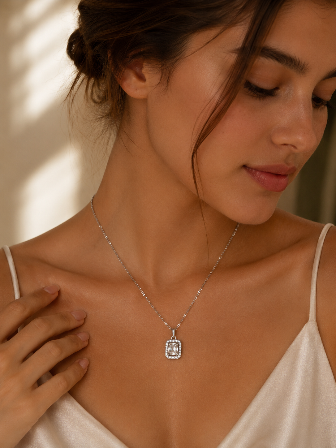 Silver Grace Necklace