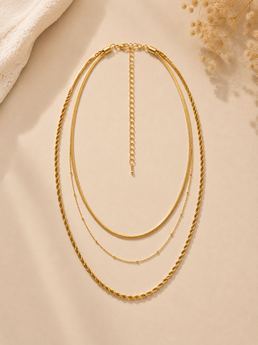 Golden Layers Necklace