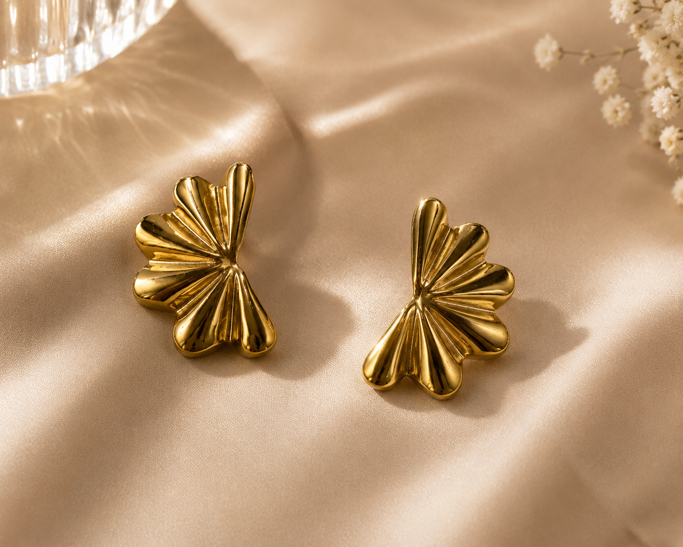 Golden Bloom Earrings