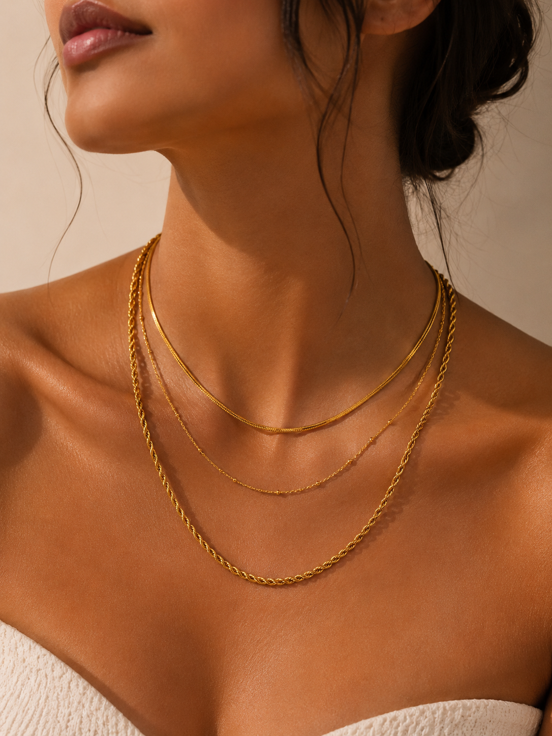 Golden Layers Necklace