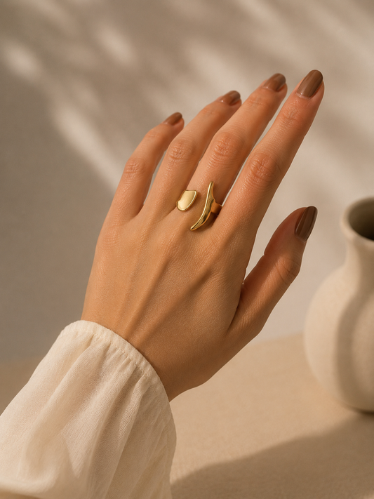 Sculpta Gold Ring