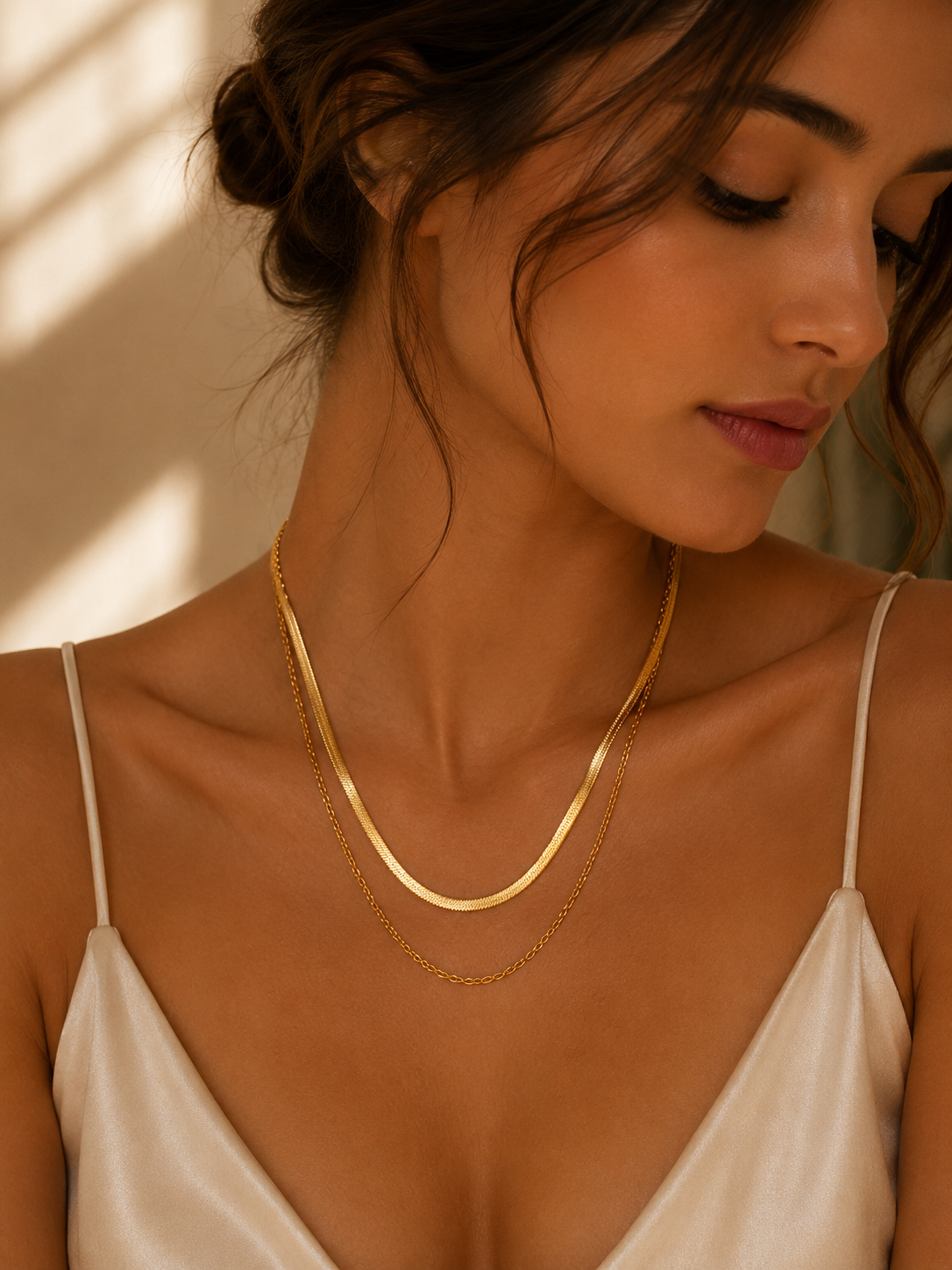 Golden Duo Necklace