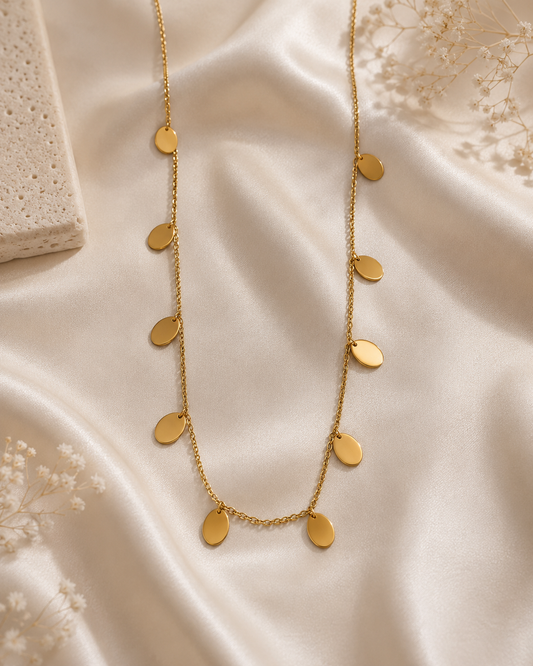 Golden Petals Necklace