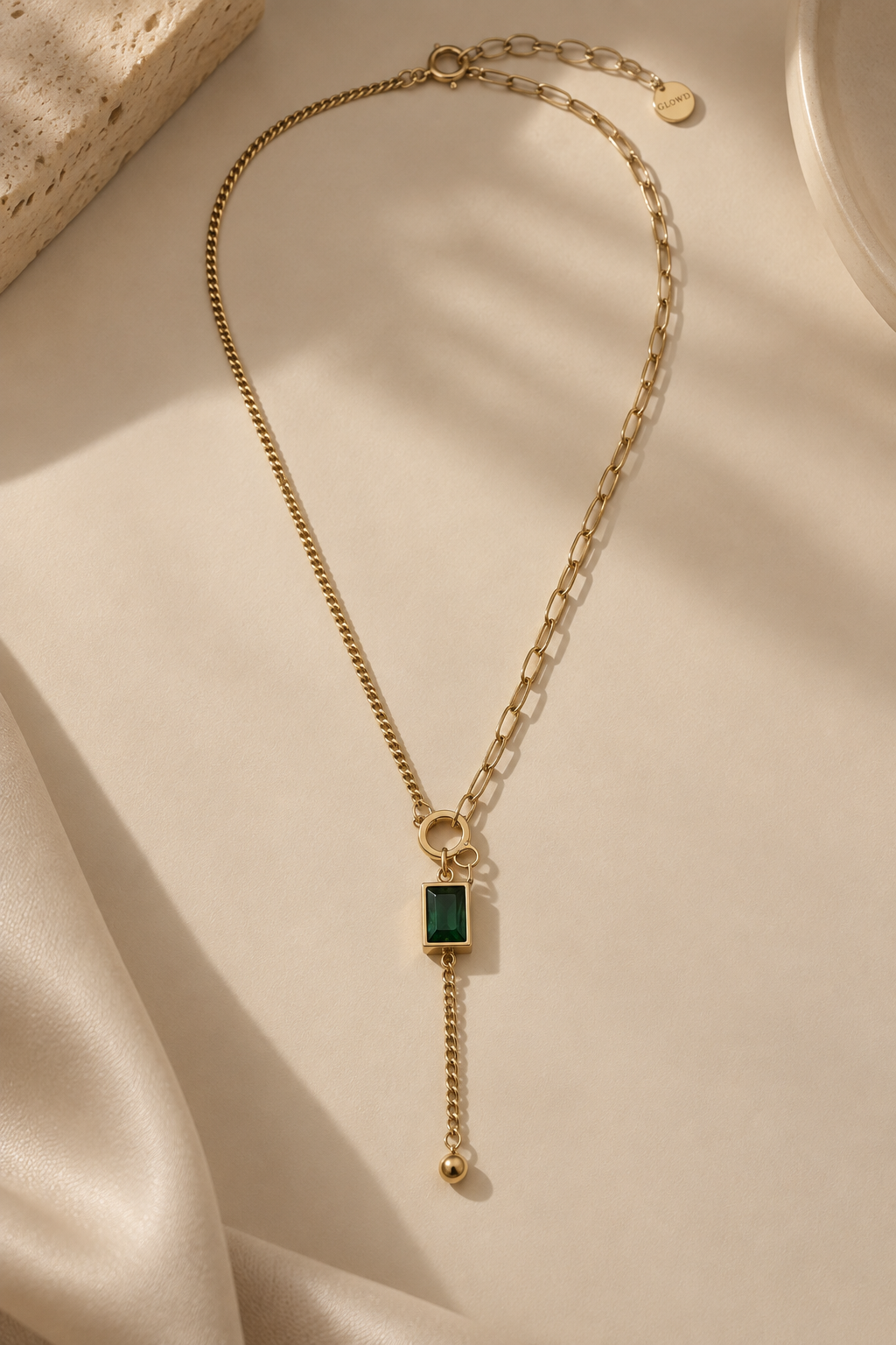 Verdant Drop Necklace