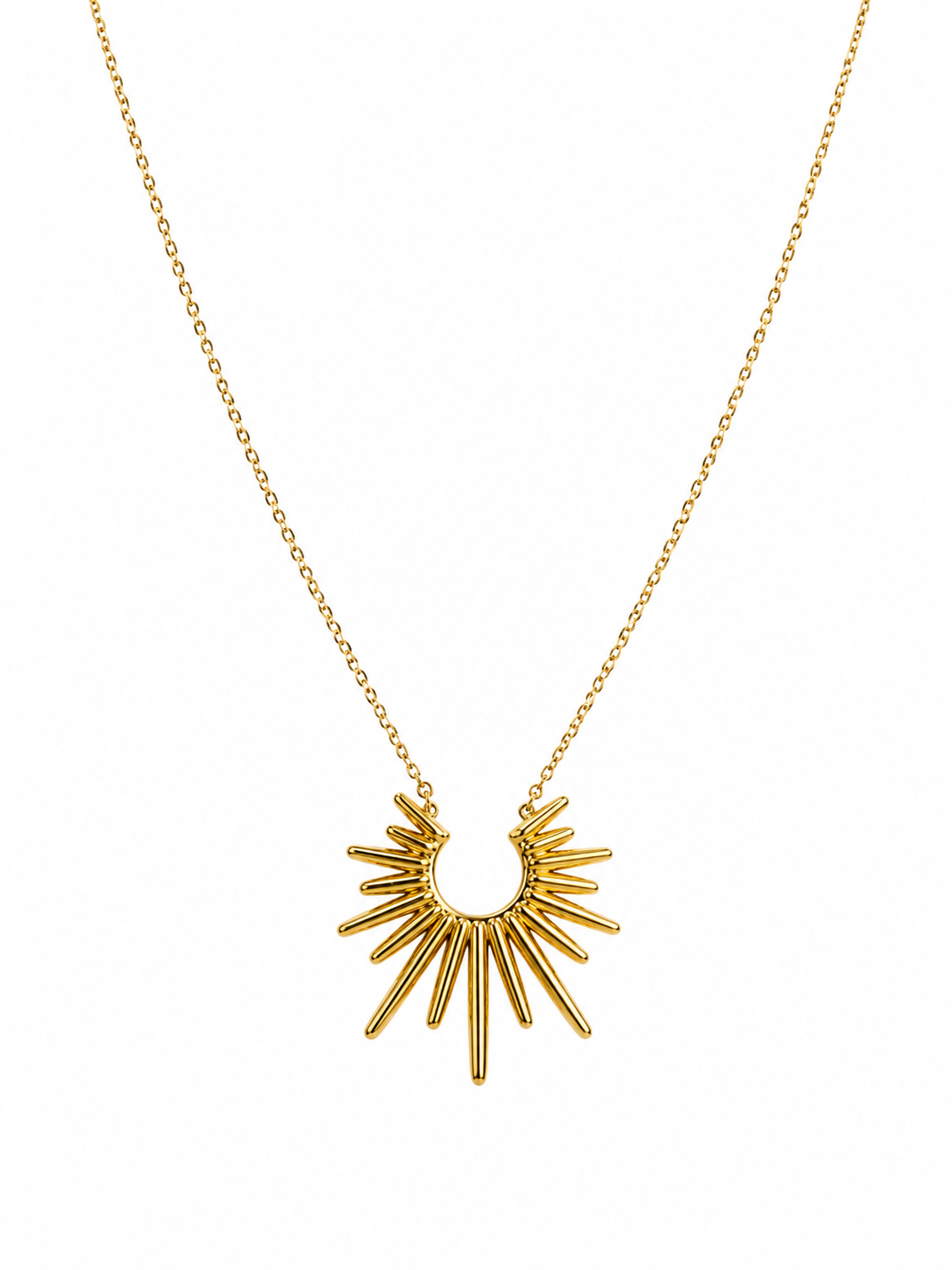 Golden Sunray Necklace