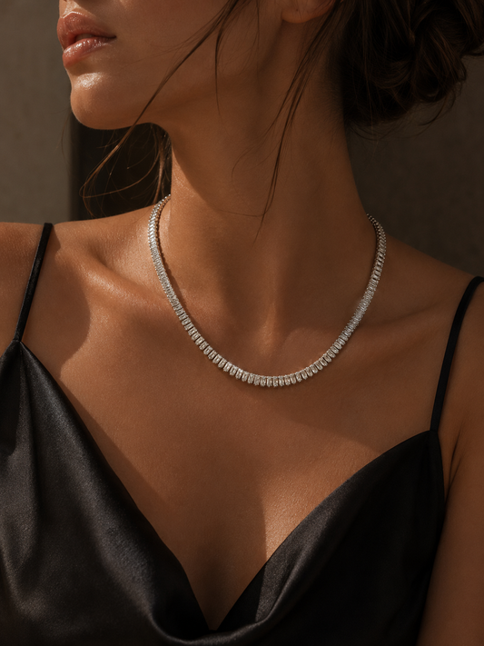 Starlight Tennis Necklace